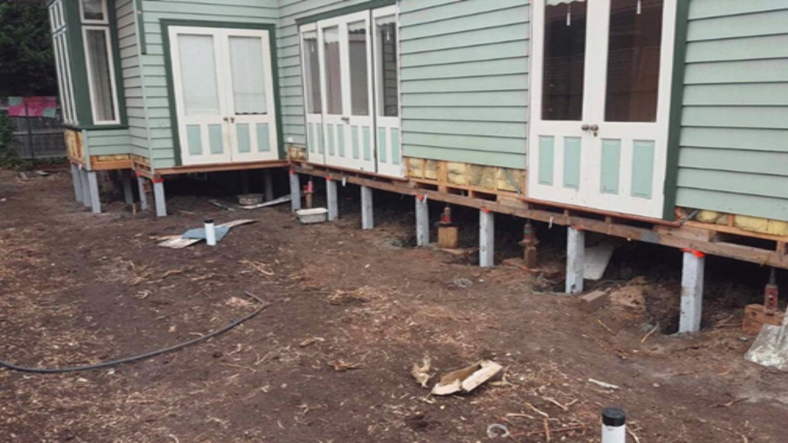 Professional restumping Burnside specialists replacing damaged house stumps